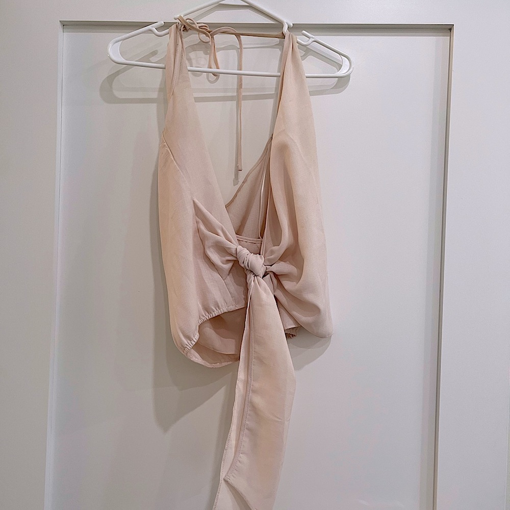 ASOS wrap shirt